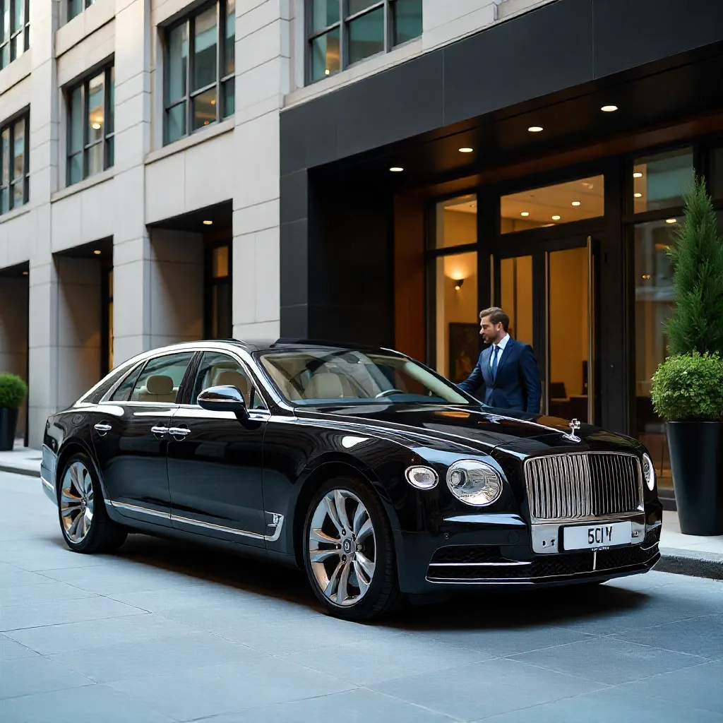 Luxe voertuigen vloot